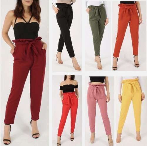 Damen papiertüte bindegürtel - damen,