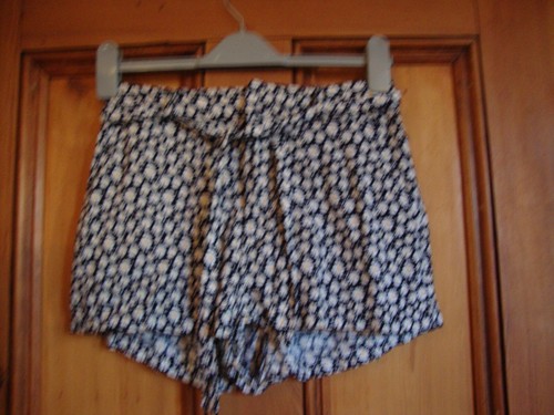 Schwarze shorts mit - h&m.,