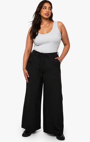 Boohoo plus hose - plus, gewebt