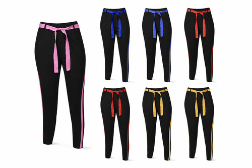 Damen frauen hose gummizug - frauen,