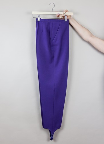 Hose wollhose lila - hose,