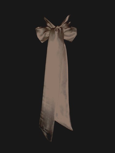 Taupe bronze satin hochzeit - satin,