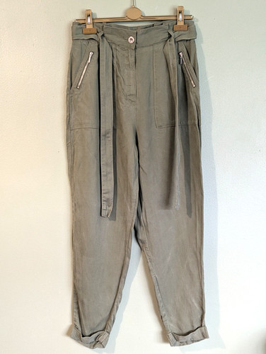 Khaki grün paperbag - f&f,